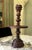 Early 19th Century Antique Dutch Colonial Treen Turned Wood Candleholder For Sale - Image 5 of 16