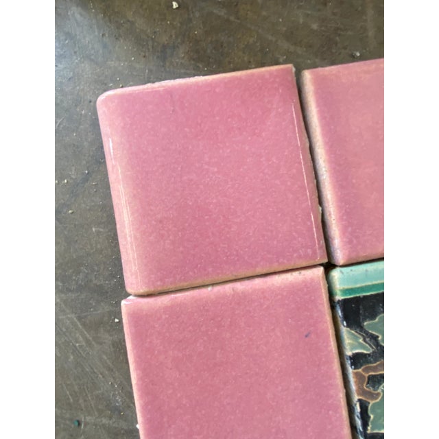 1920s Early California Tile Companies Calco/Claycraft Mural For Sale - Image 4 of 13