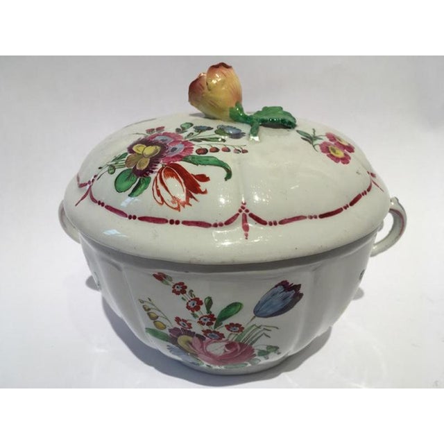 18th Century Porcelain Covered Cup or Sugar Bowl by Richard Ginori, Italy For Sale - Image 10 of 18