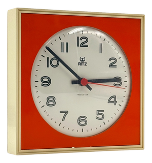 Vintage Wall Clock from Ritz Italora, Italy, 1960s