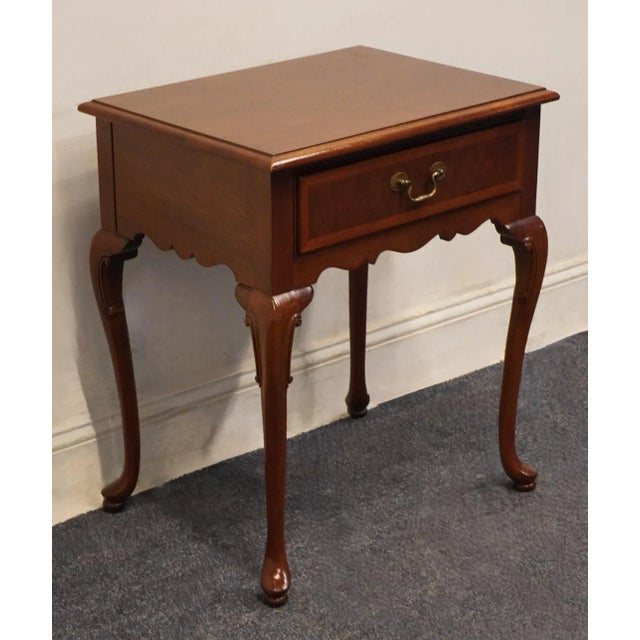 Hickory White Hickory White American Masterpiece Collection Solid Mahogany Traditional Style 22" Accent End Table For Sale - Image 4 of 11