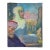 Antique Painting : 1920’s Antique French Oil Painting “Orientale” With Rich, Colorful Texture For Sale