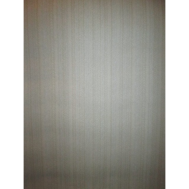 Paper Vintage 1990s Pale Stripe Motif Wallpaper For Sale - Image 7 of 8