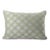 Milton Textiles Grand Houndstooth Sky Throw Pillow For Sale