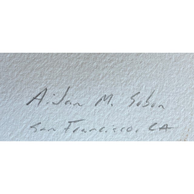 Abstract Expressionist Painting by Aidan Sobon For Sale In San Francisco - Image 6 of 6