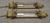 Metal Mid 20th Century French Bronze and Gilt Mirror Pagoda Form Half Lentern Wall Sconces - a Pair For Sale - Image 7 of 12