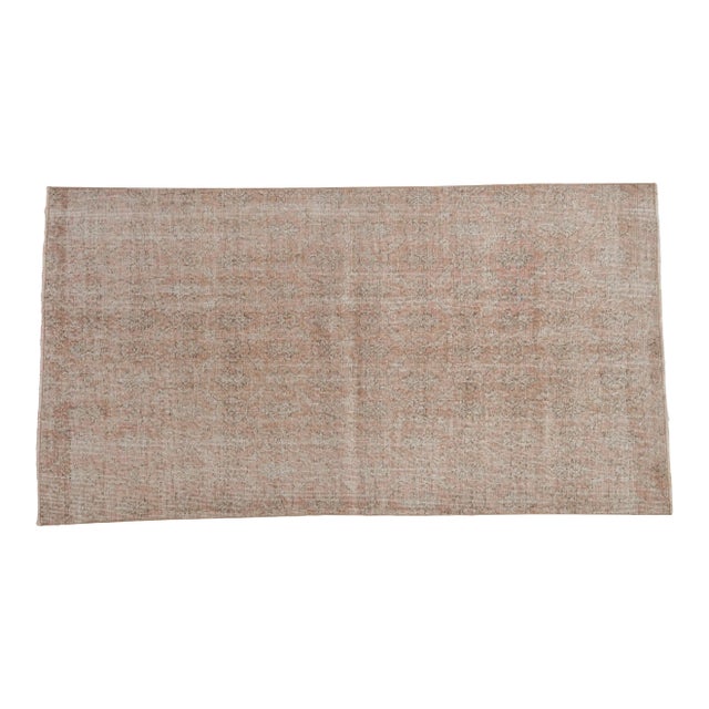 Vintage Distressed Sparta Rug Runner - 3'8" X 6'10" For Sale