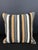 Turkish Hemp Pillow Cushion Natural Beige Black Cushion Cover 20x20 For Sale - Image 4 of 4