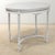 Antique French Louis XVI Painted Oval Center Table ~ End Table For Sale - Image 4 of 18