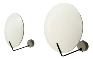 Mid-Century Modern Model 232 Wall Lights by Bruno Gatta for Stilnovo, 1960s, Set of 2
