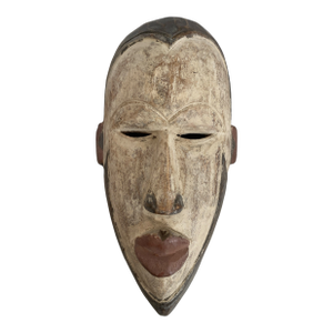 Vintage African Igbo Mask Nigeria 14.25 " H