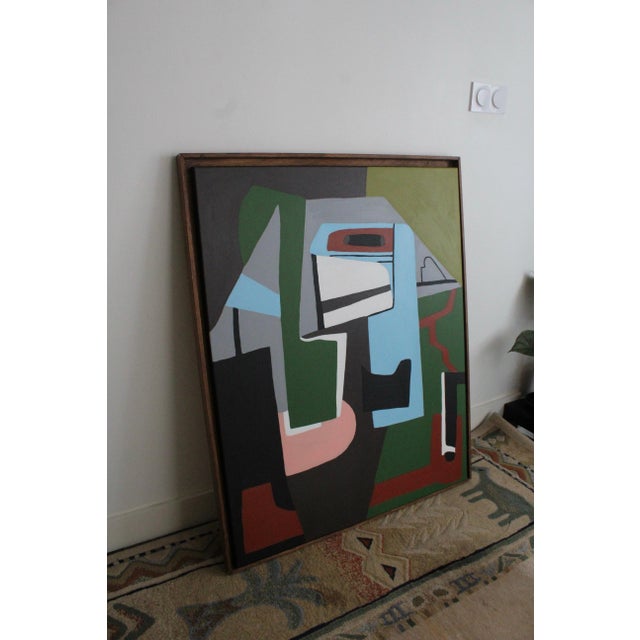 Textile Bodasca, Powerful Alignment, 2026, Acrylic Painting on Canvas For Sale - Image 7 of 17