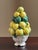 Vintage Italian Majolica Topiary W/ Lemons and Limes For Sale - Image 11 of 13