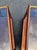 Mid Century Modern Side Tables With Smoked Inset Glass | in the Style of John Keal for Saltman Brown For Sale - Image 9 of 12