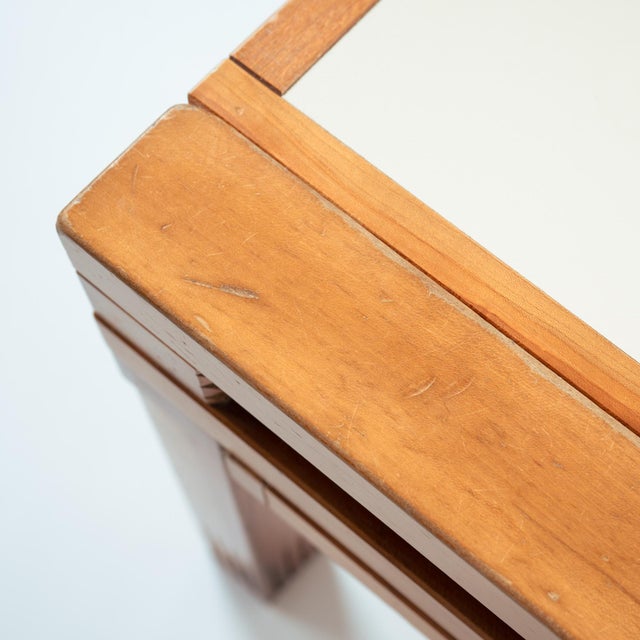 Modular Blue and White Square Hexa Coffee Table by Bernard Vuarnesson for Bellato, 1980s For Sale - Image 15 of 18