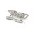 Metal 1990s Pair of Mikimoto Estate Akoya Pearl Mens Cufflinks 6 mm Silver For Sale - Image 7 of 11