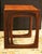 G Plan Circa 1960s Mid Century Modern English Nest of 3 Tables, Quadrille by G Plan For Sale - Image 4 of 5