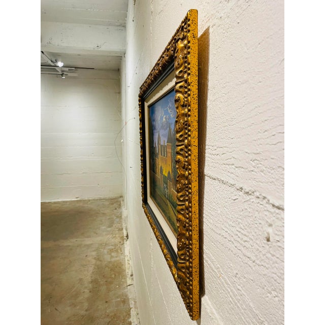 “Midnight Blue Delage” is a Hand Signed Serigraph by American artist J. Buckels who was known for a realistic style that...