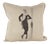 Ready for the Slopes Linen Pillow For Sale
