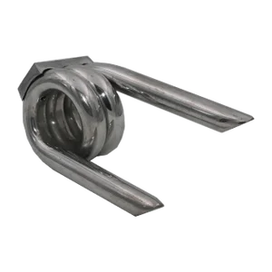 Vintage Chrome Barbed Wire Effect Coat Hook