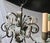 Antique Tole 6 Arm Chandelier Circa 50s For Sale - Image 12 of 15