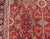 Red Early 20th Century Antique Persian Mahal Rug With All-Over Sub-Geometric Design in Red Background For Sale - Image 8 of 13