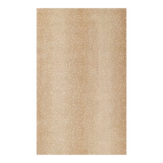 Erin Gates by Momeni Woodland Antelope Beige Hand Tufted Wool Area Rug 5' X 8' For Sale