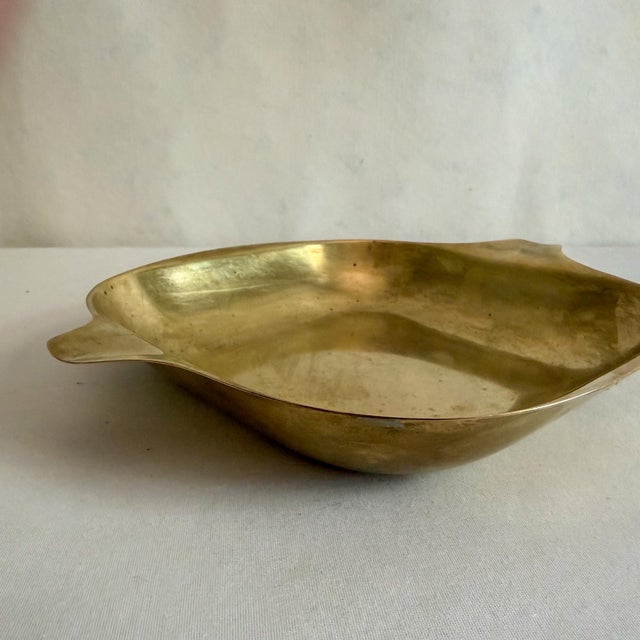 1960s Mid-Century Modern WMF Brass Bowl For Sale - Image 5 of 10