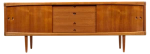 Danish Teak Sideboard by H.W.Klein for Bramin, 1960s