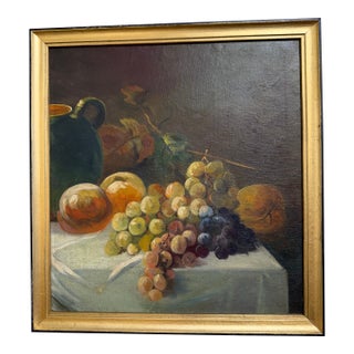 English Still Life of Fruit For Sale
