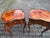 1850s French Louis XV Fruitwood Marquetry Side Tables Pair For Sale - Image 14 of 18