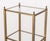 Late 20th Century Modern Five-Tier Brass Etagere For Sale - Image 4 of 5
