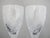 John Rocha for Waterford Crystal Signature cut crystal red wine glass pair, made in Italy. Both are unused and in...