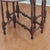 Solid Mahogany Antique Gateleg / Spiderleg Drop Leaf Table For Sale - Image 10 of 16