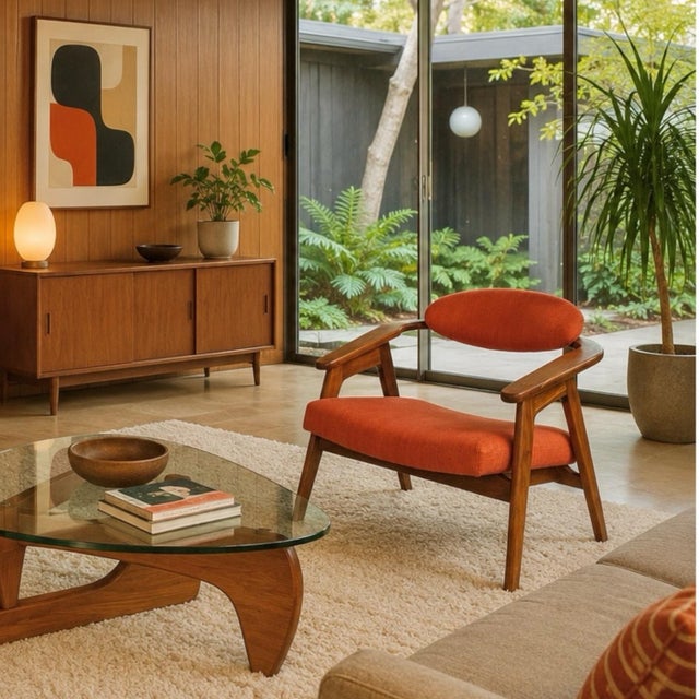 1950s Walnut 916-Cc Lounge Chairs by Adrian Pearsall for Craft Associates - A Pair For Sale - Image 17 of 18