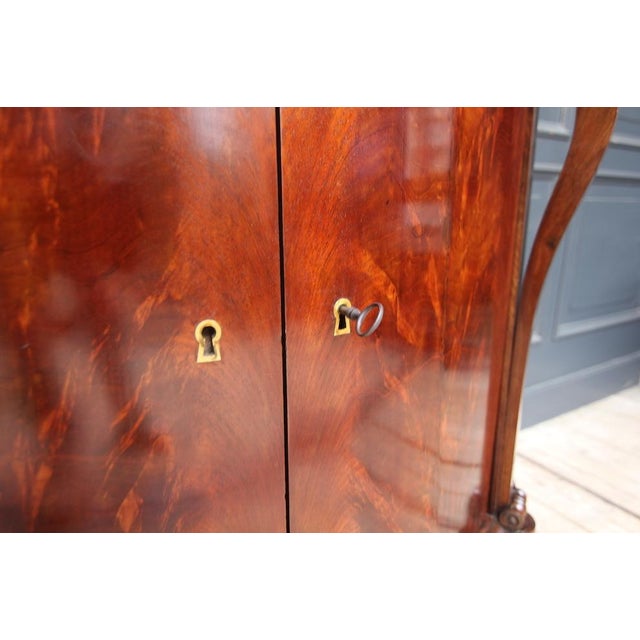 Empire Demi Lune Sideboard in Mahogany, 1820s For Sale - Image 18 of 18