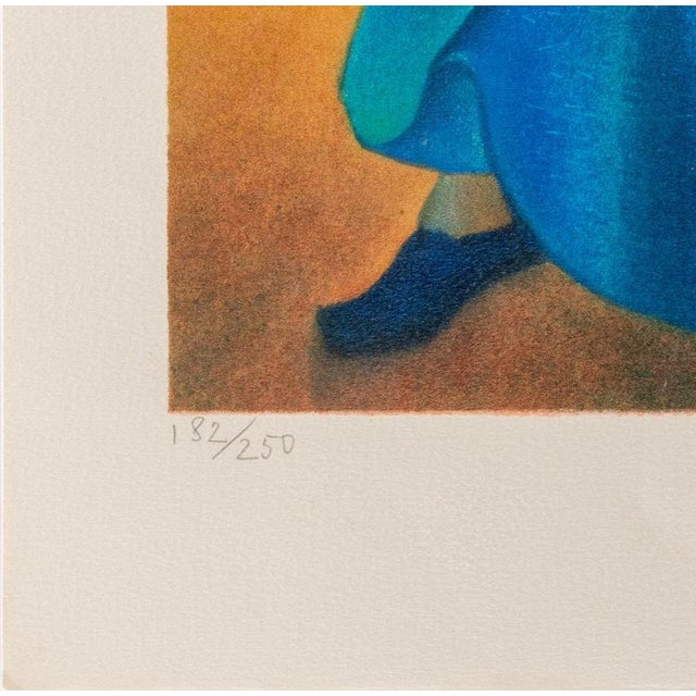 Louis Toffoli, La Vendéenne, Lithograph For Sale - Image 4 of 5