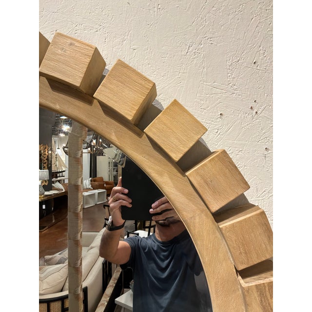 Revelation Around the Block Mirror For Sale - Image 4 of 5