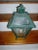 18th Century Early 20th Century Art Deco Paint Decorated Iron Wall Sconce Lantern For Sale - Image 5 of 9