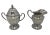 Mid-Century Modern Mid 20th Century Vintage Gorham Silverplate Hollowware Newport Yb199 Creamer & Sugar Set- 2 Pieces For Sale - Image 3 of 12