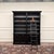 About this Large Classic English Black Bookcase Classic and Elegant | Bookcases and cabinets in all shapes and sizes! This...