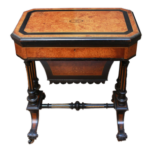 Circa 1860-80 English Renaissance Revival Games Table