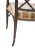 Brown Faux Bamboo Hollywood Regency Armchairs, Pair For Sale - Image 8 of 12
