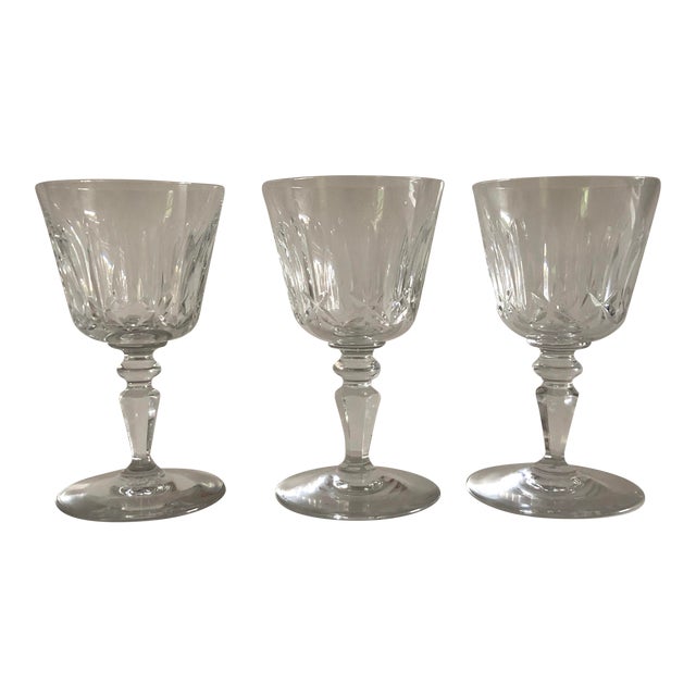 Vintage Baccarat Crystal After Dinner Glasses Set of 3 Chairish