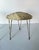 Vintage Brass Side Table, 1970s For Sale - Image 6 of 14