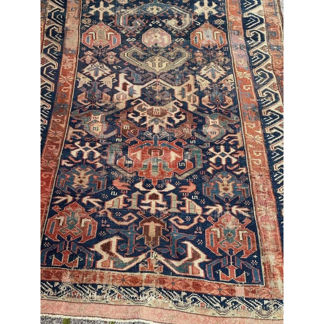 Brown Seychour Shirvan Rug, 1890s For Sale - Image 8 of 18
