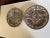 A Pair of Antique Chinese Famille Rose Medallion Plates For Sale In Palm Springs - Image 6 of 11