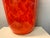 Ceramic Vintage 517-50 Orange Fat Lava Floor Vase from Scheurich, 1970s For Sale - Image 7 of 16