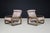 Hombre Leather Lounge Chairs by Burkhard Vogtherr for Rosenthal, Germany, 1970, Set of 2 For Sale - Image 15 of 17