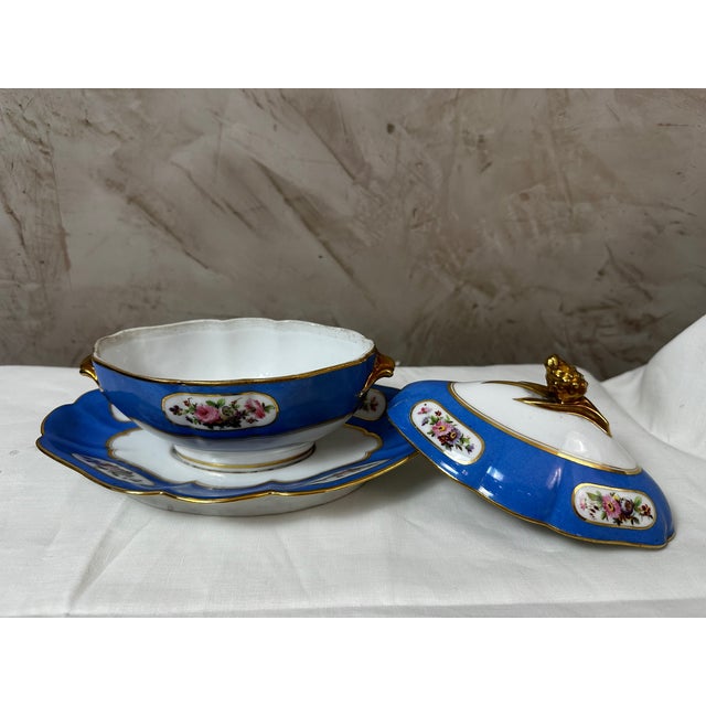 Ceramic Paris Porcelain Service, 1880, Set of 35 For Sale - Image 7 of 18